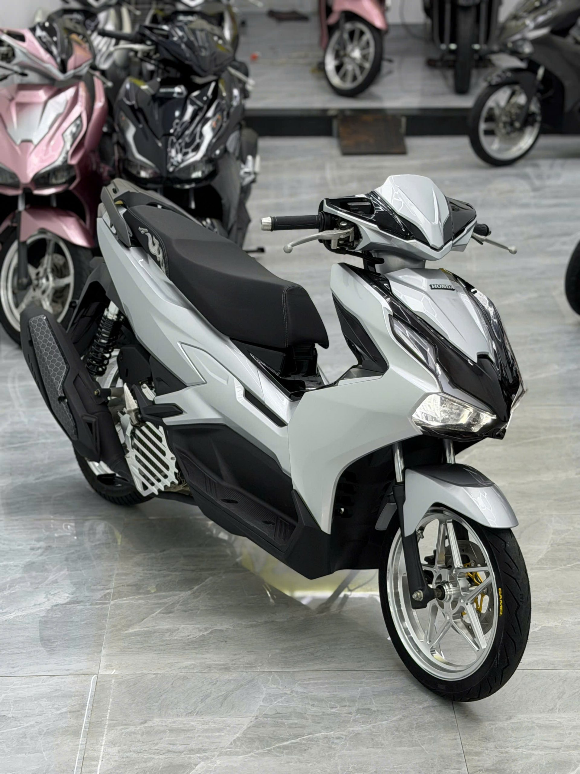 AB 125 full kiểng bạc porsche