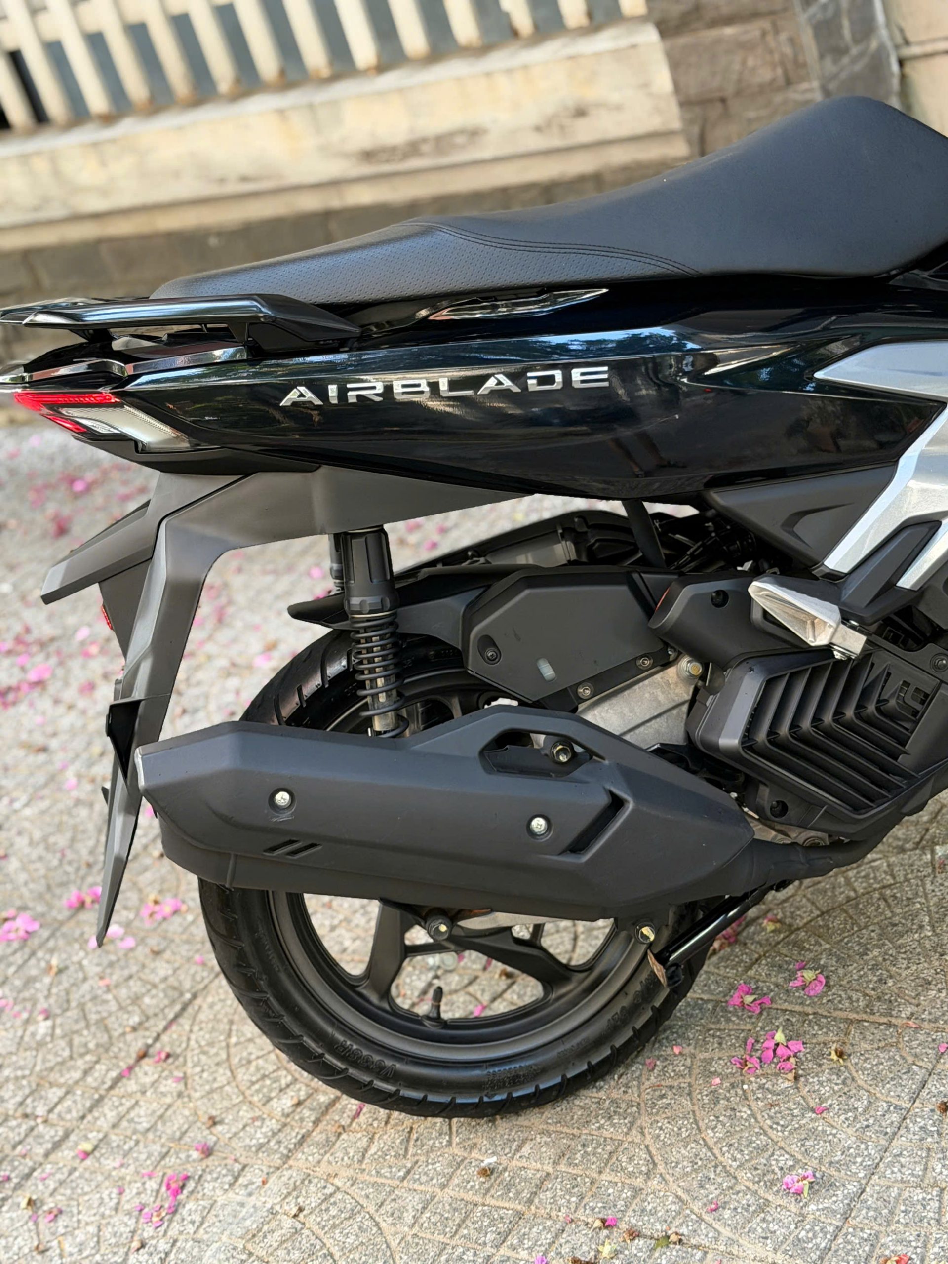 AB 125 đen bóng zin keng - Ảnh 2