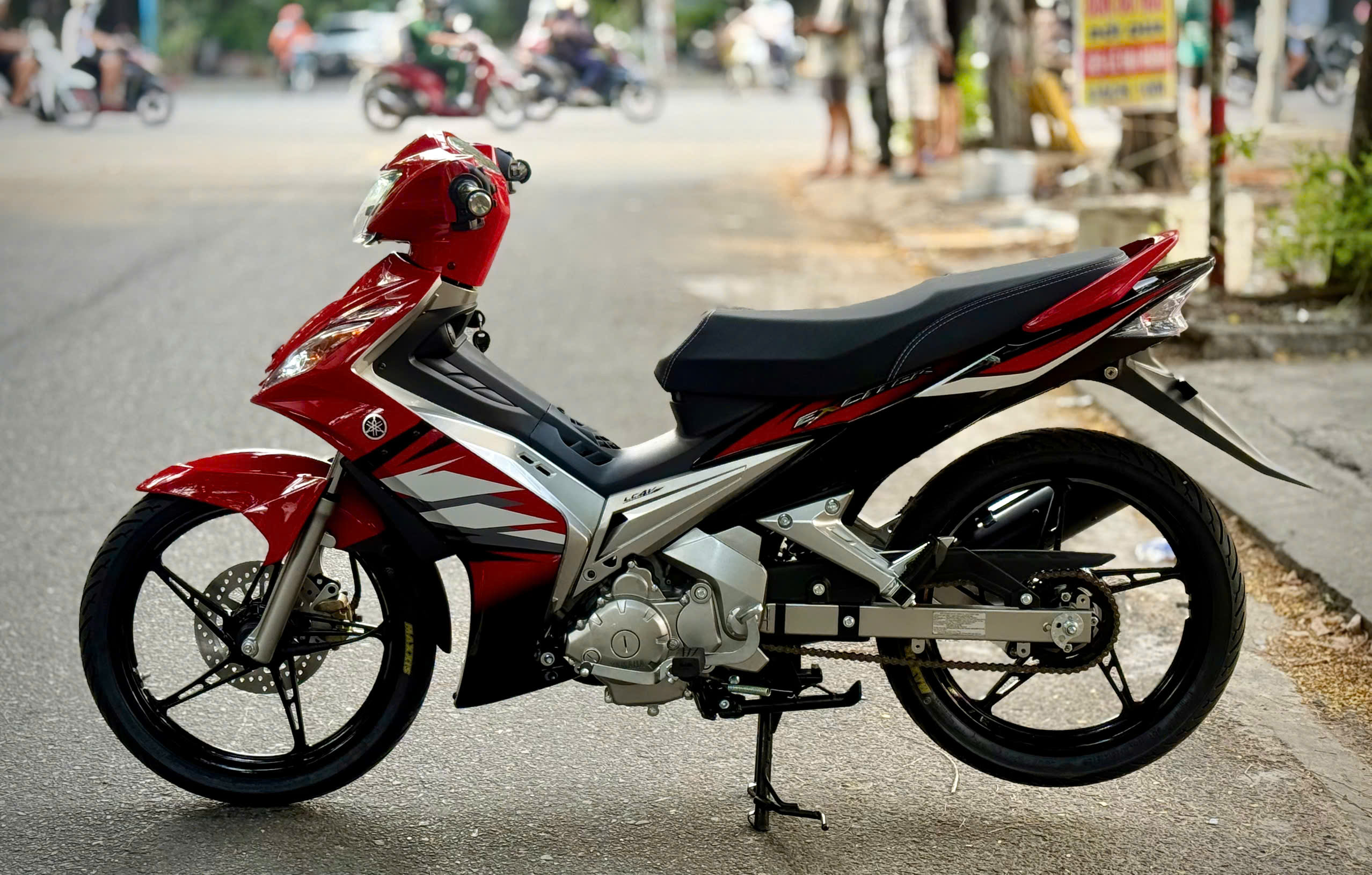 Exciter 135 côn tự động xuống áo máy zin (Bao sang tên) - Ảnh 2