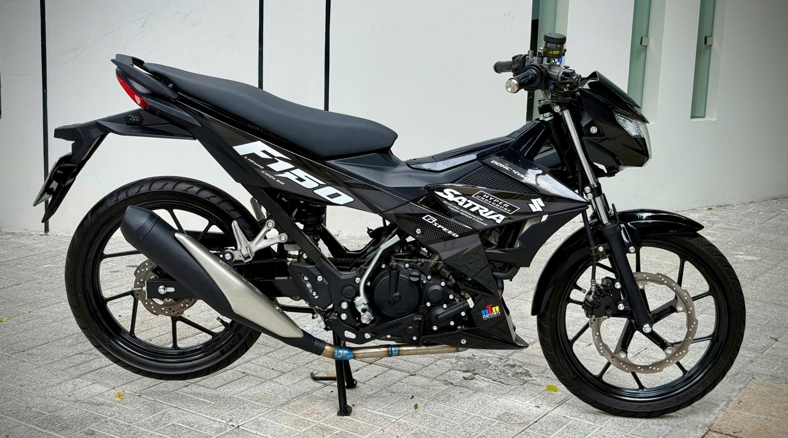 Suzuki Raider 150 dọn kiểng máy zin - Ảnh 4